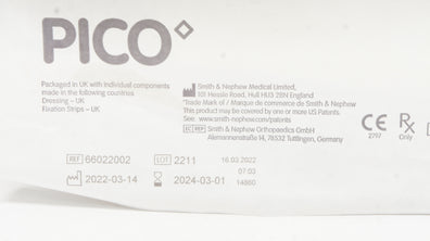 Smith&Nephew 66022002 PICO Wound Therapy System 3.9 x 7.9 inch (x)